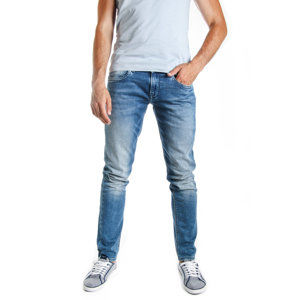 Pepe Jeans pánské modré džíny Hatch - 33/34 (000)